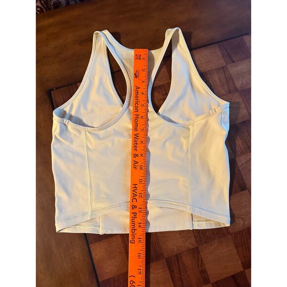 Whitney Simmons Gymshark Crop Tank in Sea Kelp Medium - Picture 6 of 6